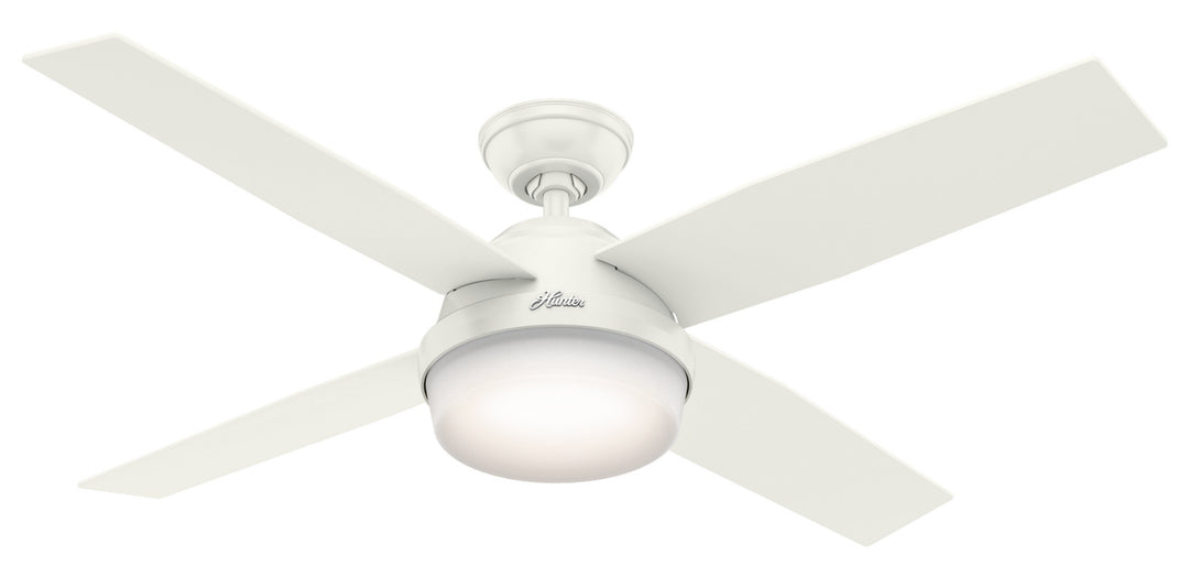 Hunter Fan Dempsey 52" Indoor/Outdoor Ceiling Fan with 18W LED and Remote