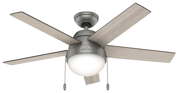 Hunter Fan Anslee Pull Chain Ceiling Fan with 18W LED