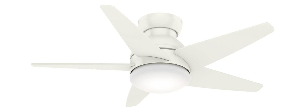 Casablanca Isotope 44" Indoor Flushmoutn Ceiling Fan with 18W LED and Wall Control