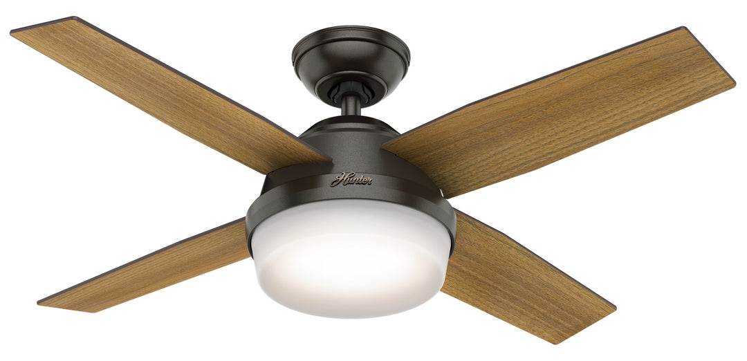 Hunter Fan Dempsey Indoor Ceiling Fan with 18W LED and Remote