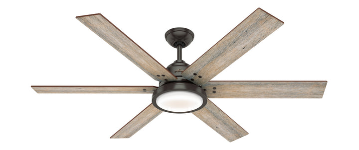 Hunter Fan Warrant 60" Indoor DC Ceiling Fan with LED and Wall Control