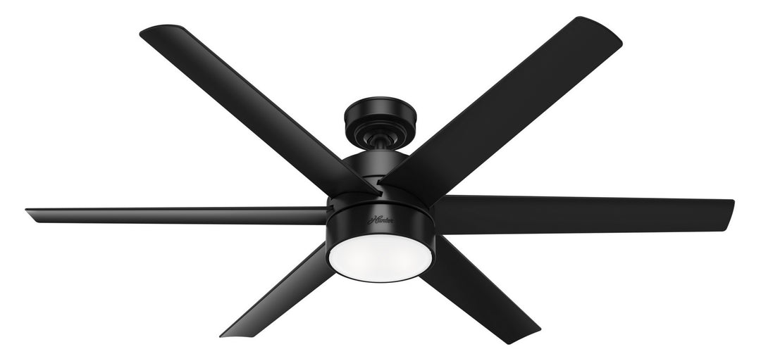 Hunter Fan Solaria Outdoor DC Ceiling Fan with LED and Wall Control