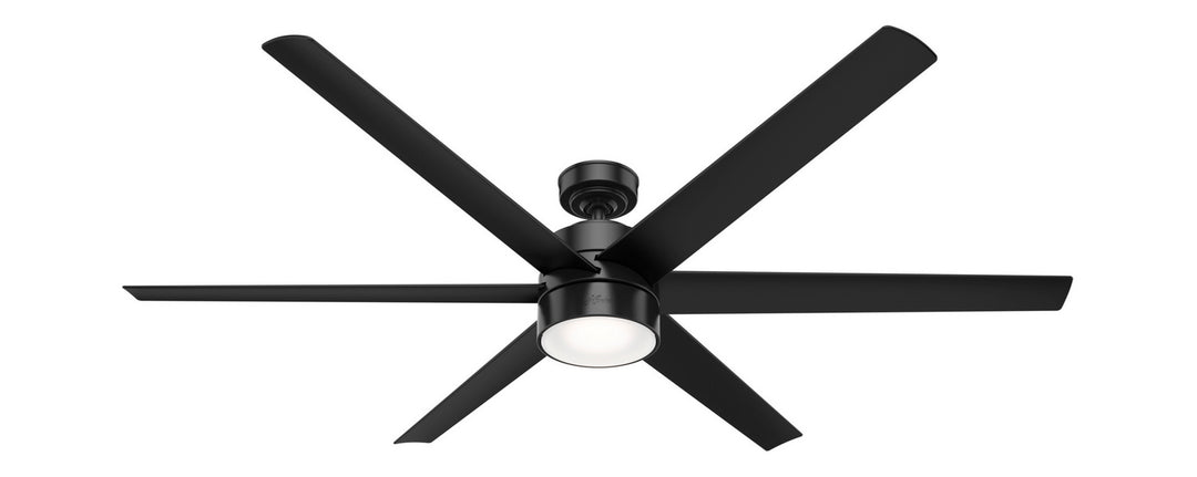 Hunter Fan Solaria Outdoor DC Ceiling Fan with LED and Wall Control