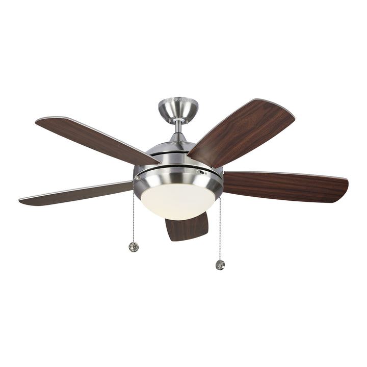 Generation Lighting Discus Classic Pull Chain Ceiling Fan with 20W LED