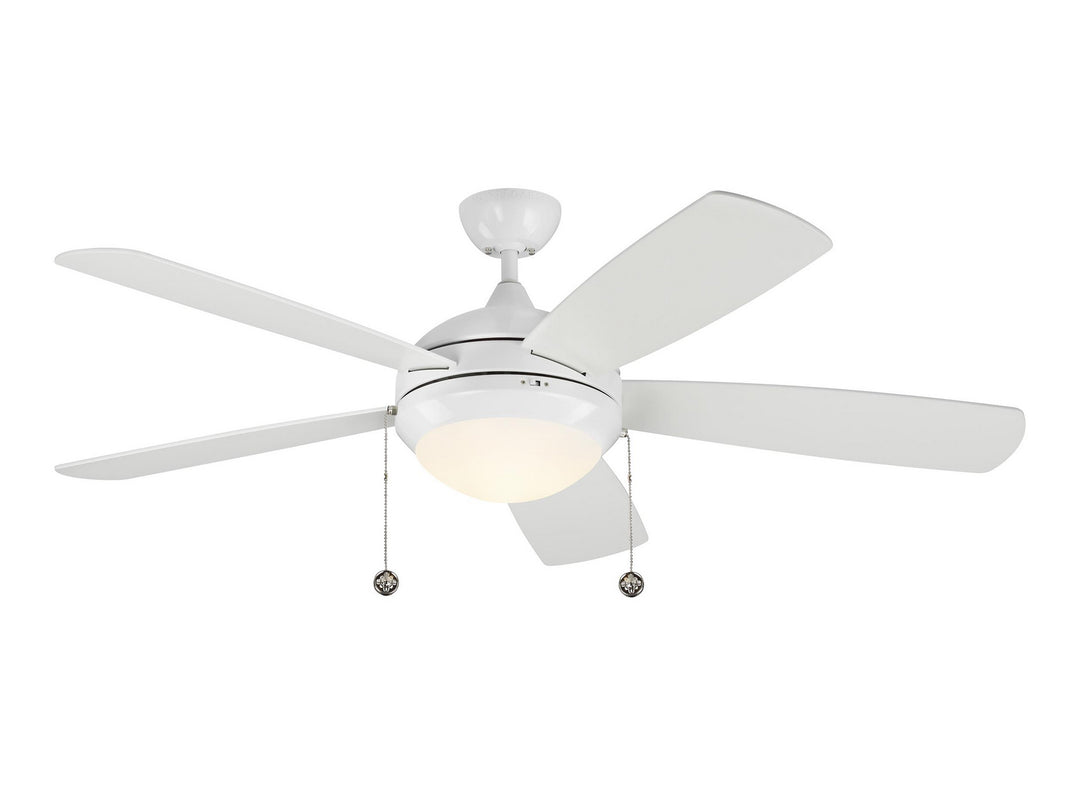 Generation Lighting Discus Classic Pull Chain Ceiling Fan with 20W LED