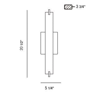 Eurofase Three Light Wall Sconce