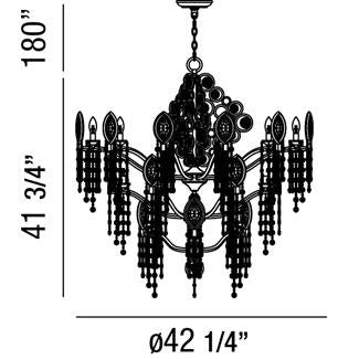 Eurofase 21 Light Chandelier