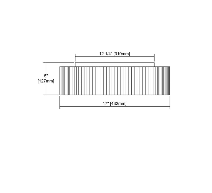 ELK Home Three Light Flush Mount