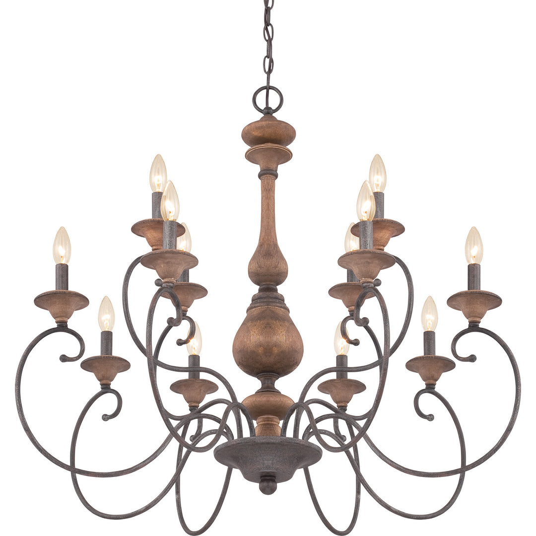 Quoizel 12 Light Chandelier