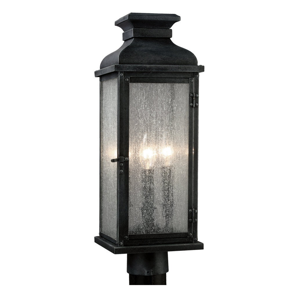 Visual Comfort StudioPedimentThree Light Post Lantern