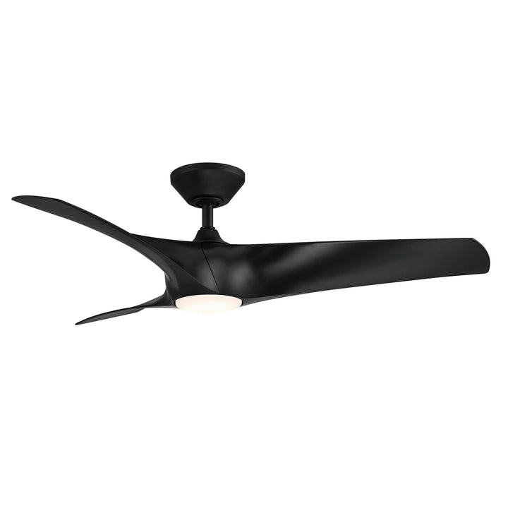 Modern Forms Fans Zephyr 62" Smart Outdoor DC Ceiling Fan with 19.5W LED Dimmable Light and Remote Control