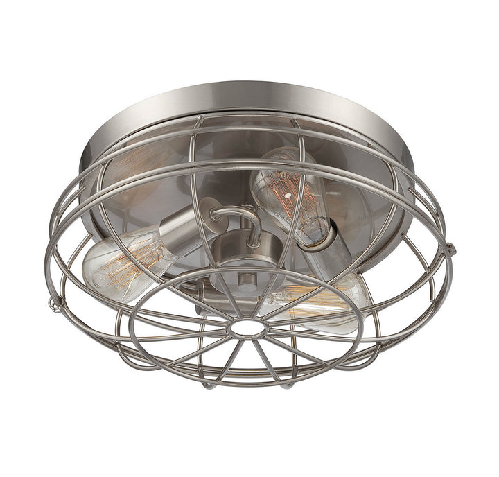 Savoy House Scout Three Light Flush Mount