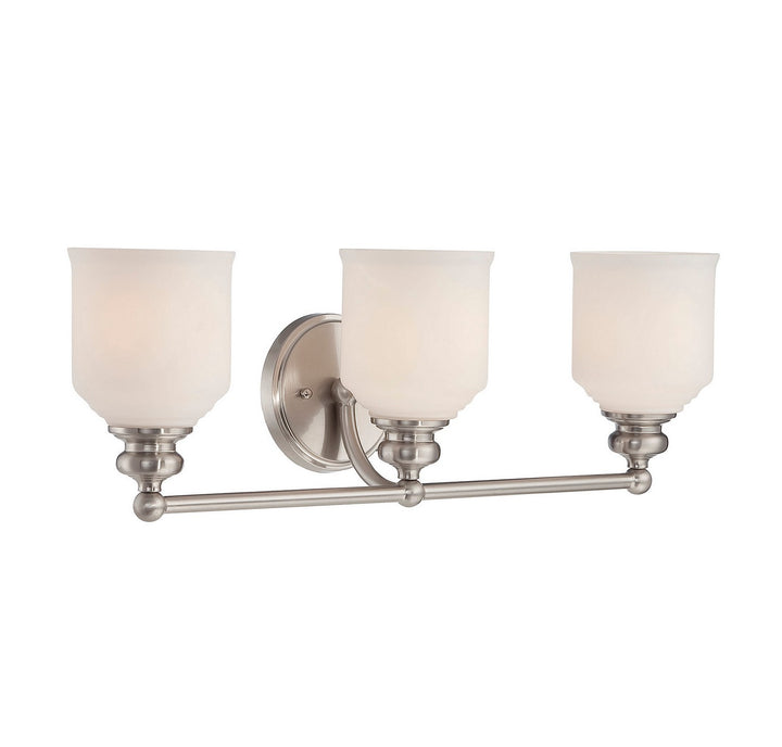 Savoy House Melrose Three Light Bath Bar