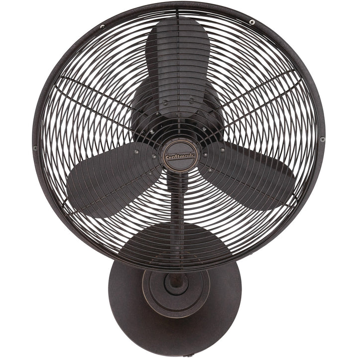 CraftmadeBellows I Hard-wired Indoor/OutdoorWall Mount Fan