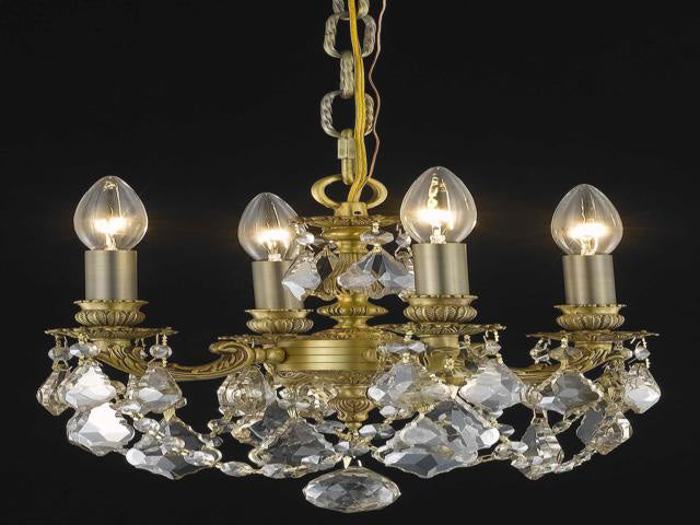 Elegant LightingLilleFour Light Chandelier