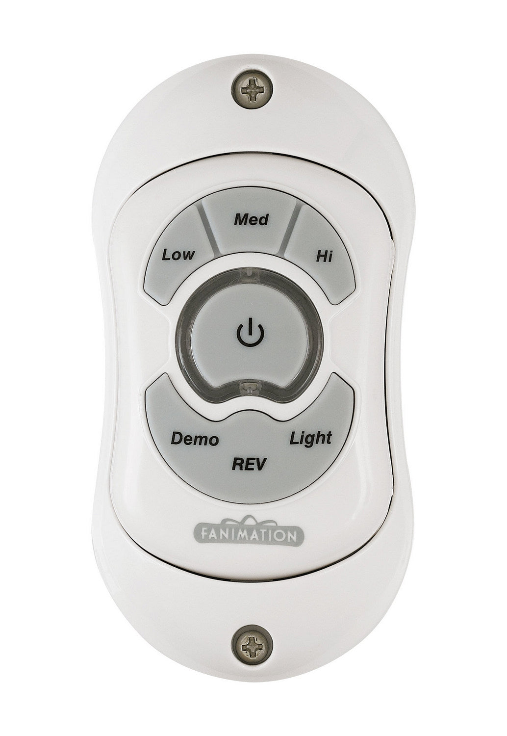 Hand Held Remote Reversing - Fan Speed/Light-WH in White