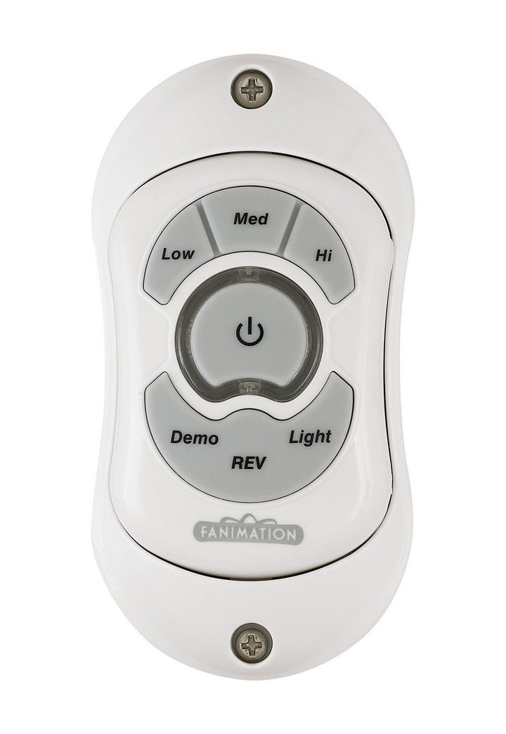 Hand Held Remote Reversing - Fan Speed/Light-WH in White