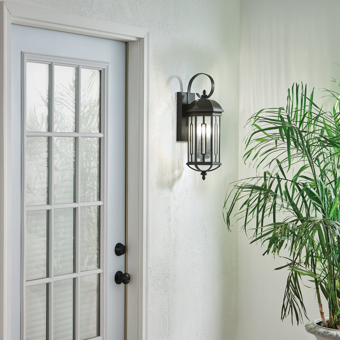 Kichler Three Light Outdoor Wall Mount