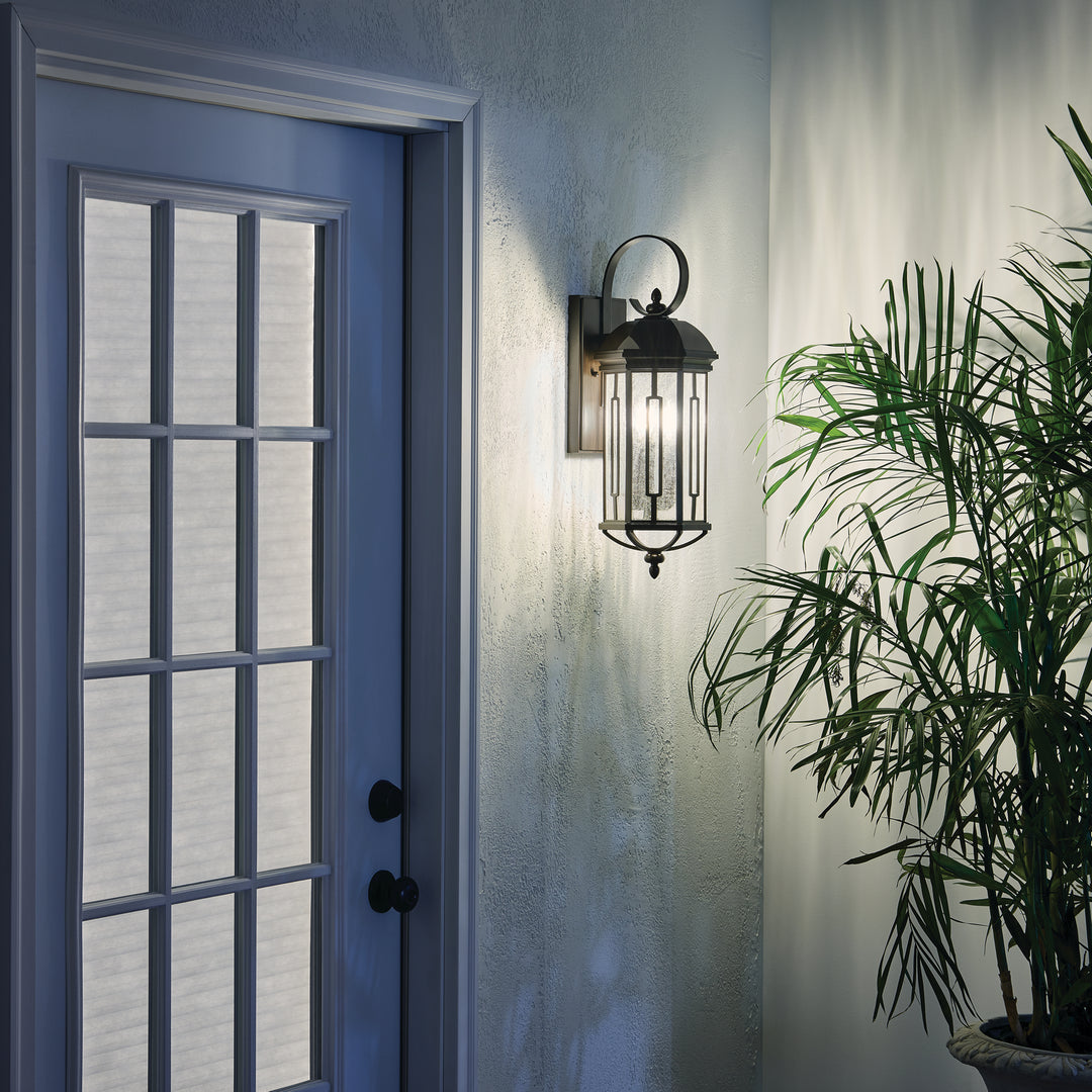Kichler Three Light Outdoor Wall Mount