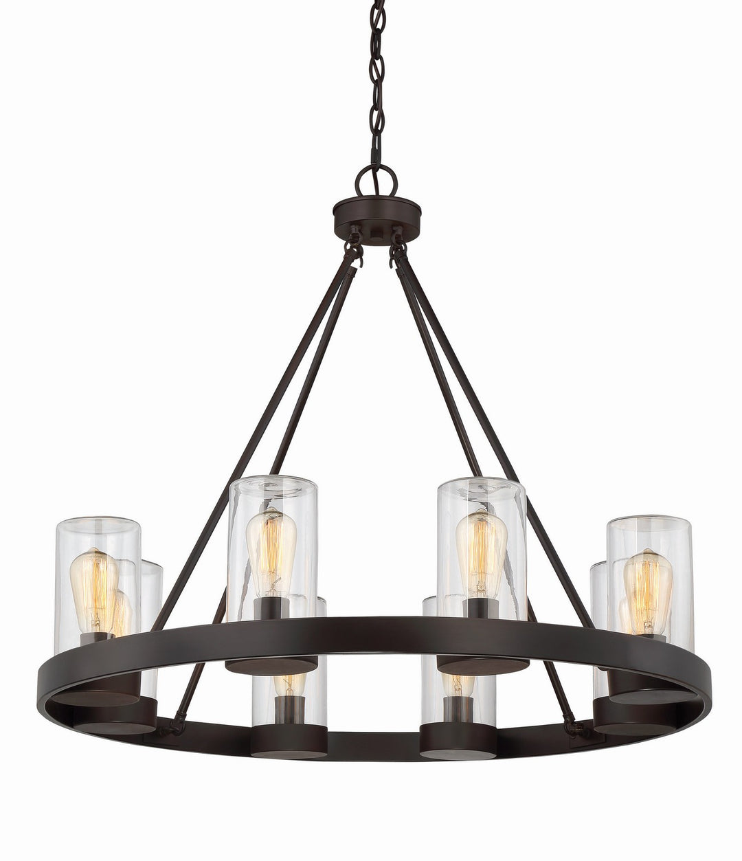 Savoy House Inman Eight Light Outdoor Chandelier