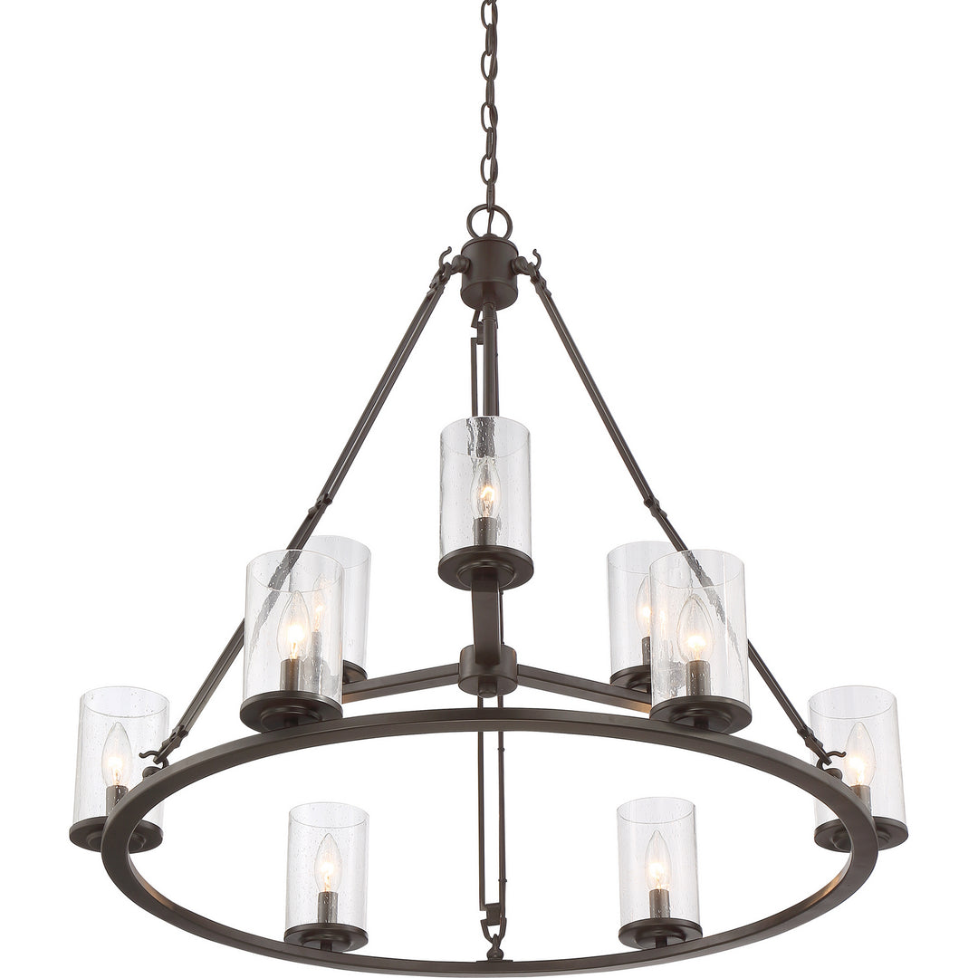 Quoizel Nine Light Chandelier