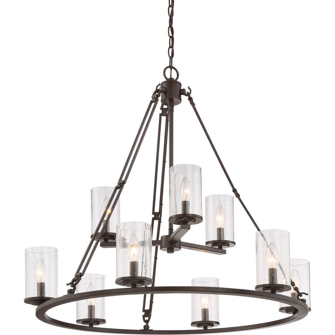 Quoizel Nine Light Chandelier