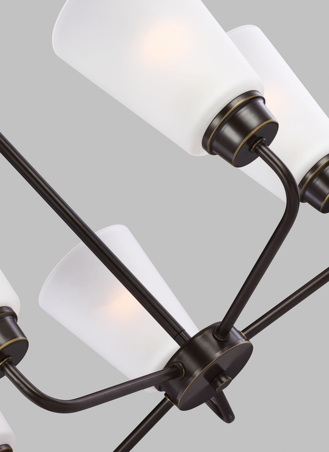 Generation Lighting. Five Light Chandelier