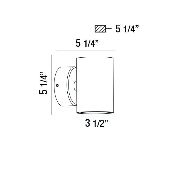 Eurofase LED Outdoor Wall Mount