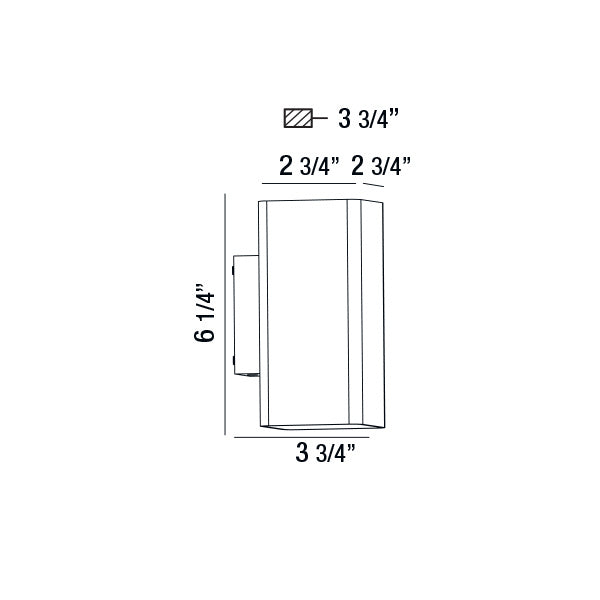 Eurofase LED Outdoor Wall Mount