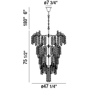 Eurofase 33 Light Chandelier