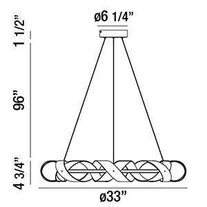 Eurofase LED Chandelier