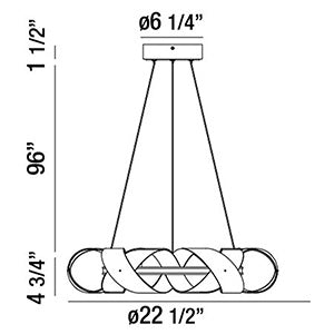 Eurofase LED Chandelier