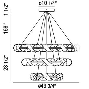 Eurofase LED Chandelier