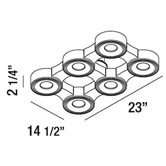 Eurofase LED Flush Mount