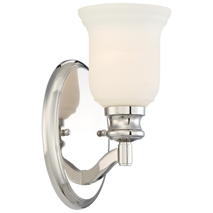 Minka Lavery Audreys Point One Light Bath in Polished Nickel