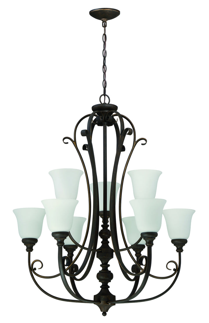 Craftmade Nine Light Chandelier