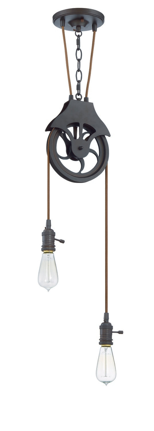 CraftmadeDesign & CombineTwo Light Pendant