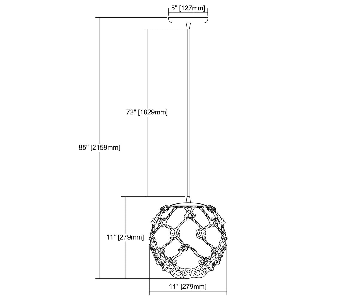 ELK Home One Light Mini Pendant