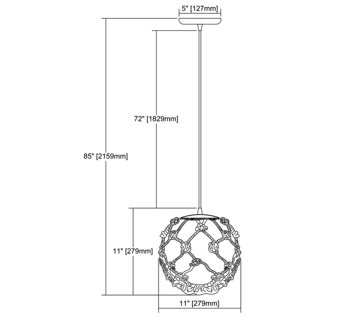 ELK Home One Light Mini Pendant