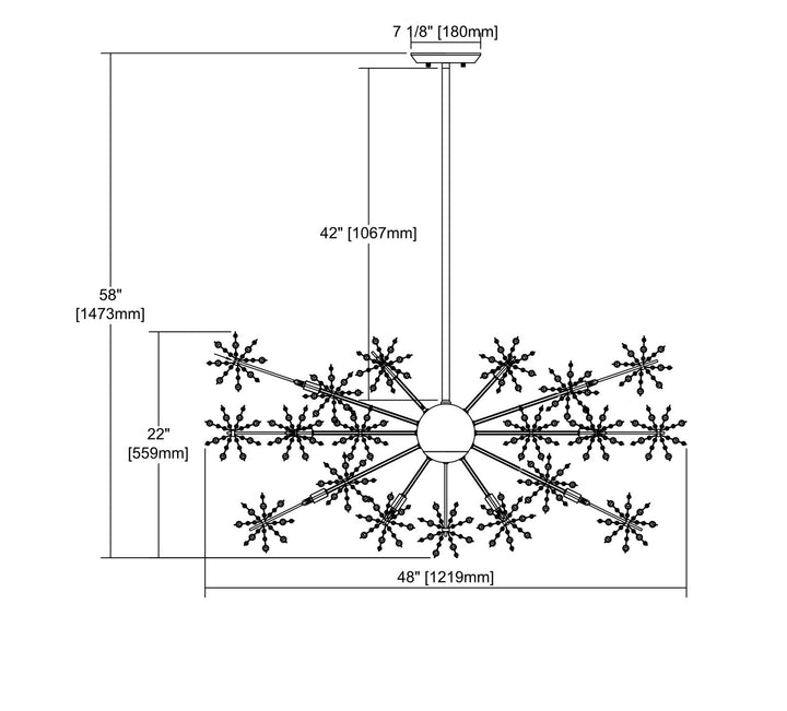 ELK Home 20 Light Chandelier