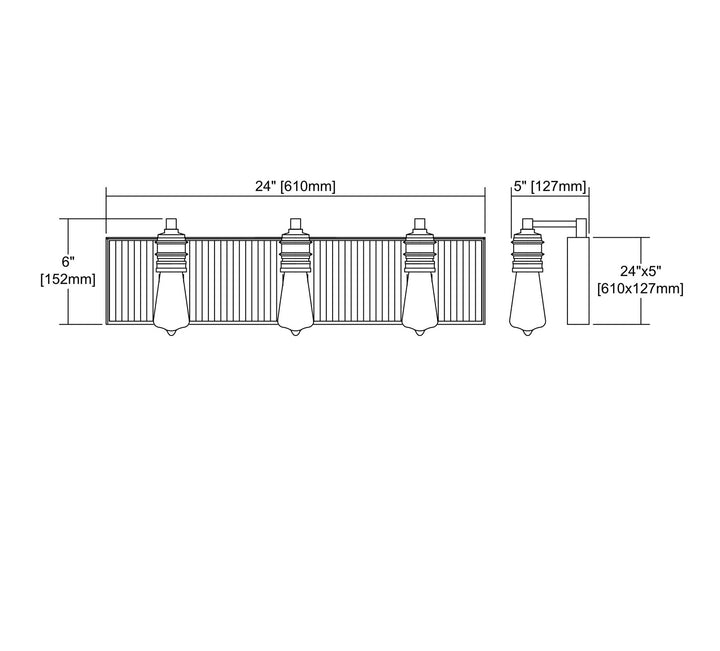 ELK Home Three Light Vanity