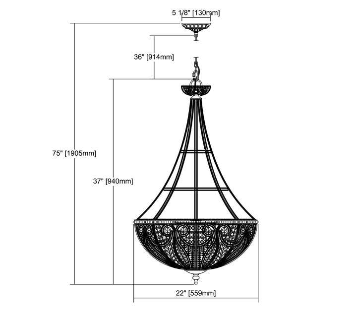 ELK Home LED Chandelier