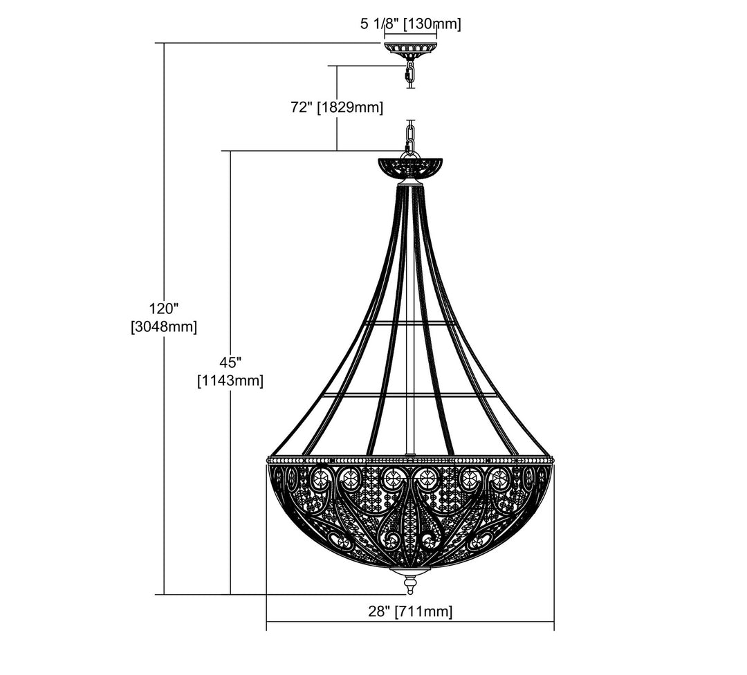 ELK Home LED Chandelier