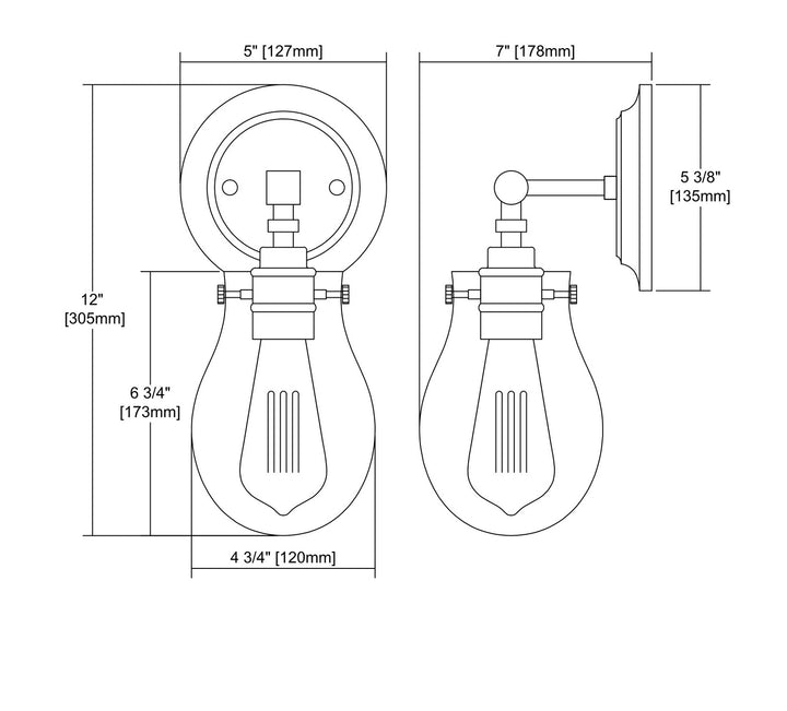 ELK Home One Light Wall Sconce