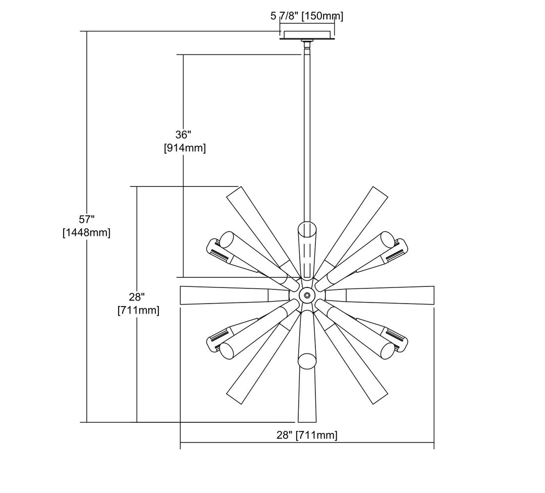 ELK Home Six Light Chandelier