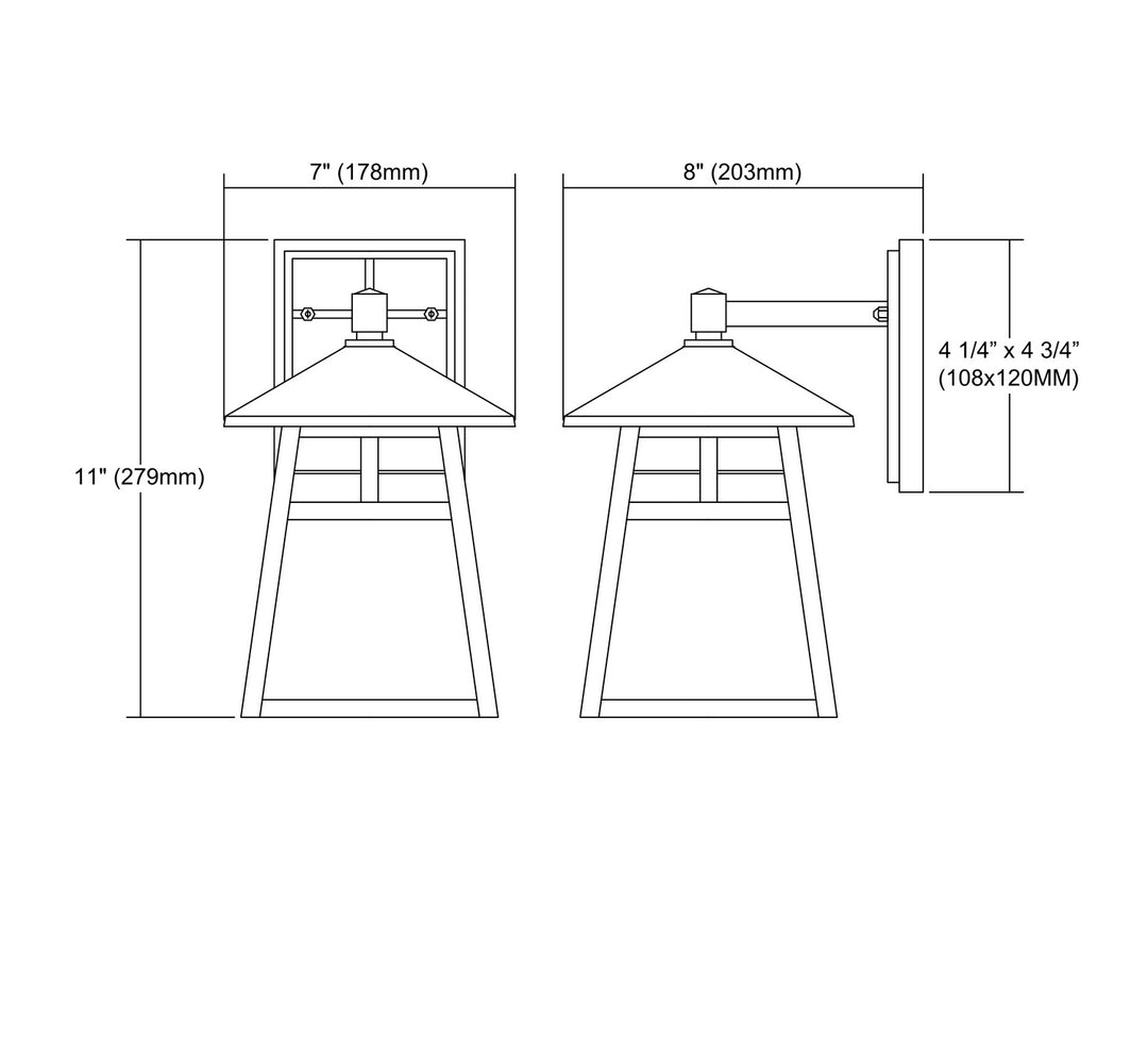 ELK Home LED Outdoor Wall Sconce