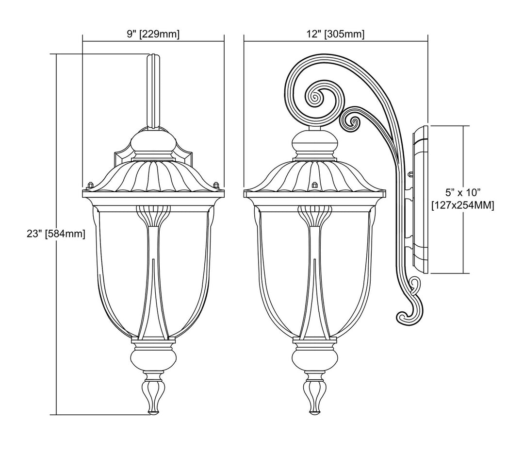 ELK Home One Light Outdoor Wall Sconce