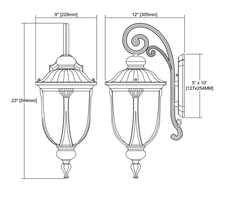 ELK Home One Light Outdoor Wall Sconce