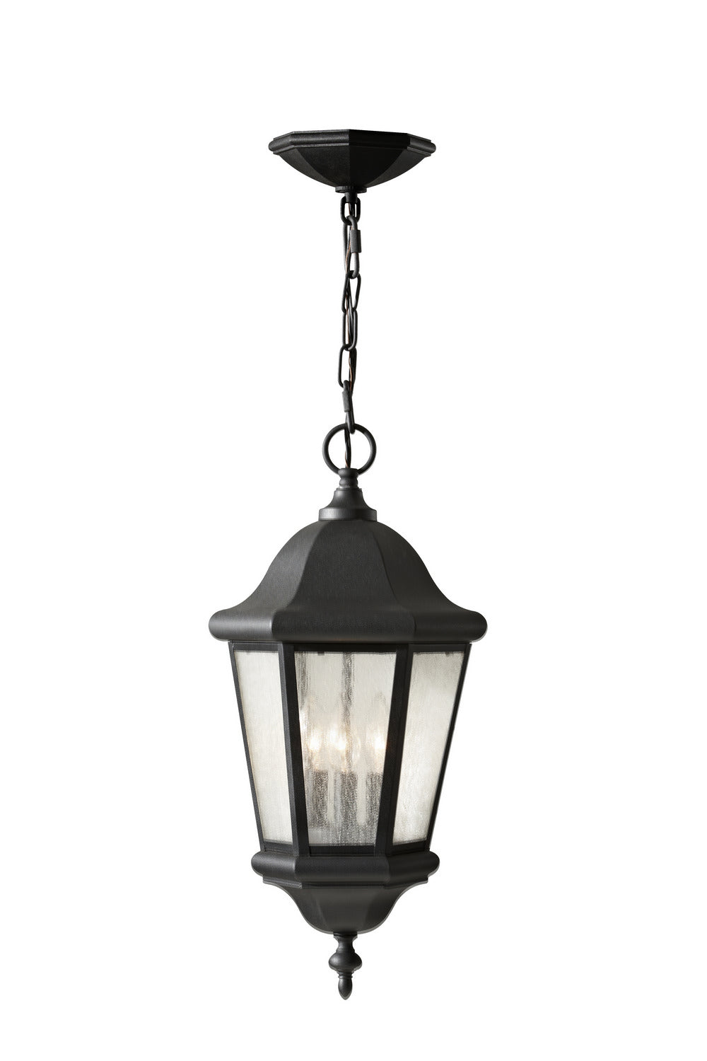 Generation Lighting. Three Light Outdoor Pendant