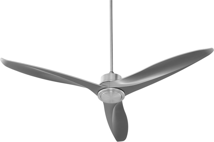 Quorum Kress 60" 15W LED Indoor DC Ceiling Fan with Wall Control